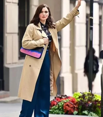 Dead Ringers 2023 Rachel Weisz Beige Coat
