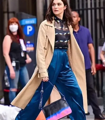 Dead Ringers 2023 Rachel Weisz Beige Coat