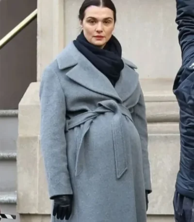 Dead Ringers 2023 Rachel Weisz Grey Coat