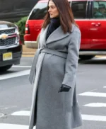 Dead Ringers 2023 Rachel Weisz Grey Coat