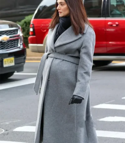 Dead Ringers 2023 Rachel Weisz Grey Coat