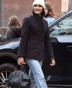 Dead Ringers S01 Rachel Weisz Black Pea Coat
