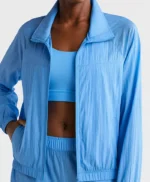 Deanne Janson Blue Bloods Blue Cotton Jacket