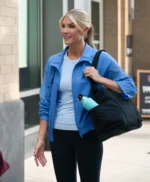 Deanne Janson Blue Bloods Blue Cotton Jacket
