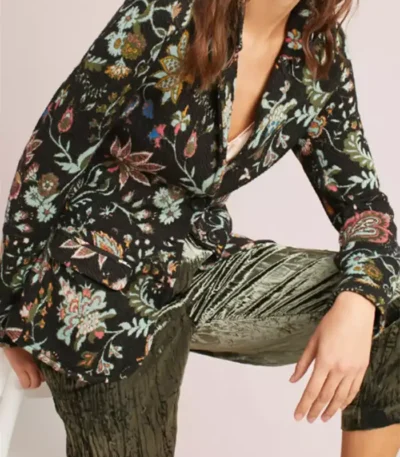 Deidre Hall Days of our Lives Floral Blazer