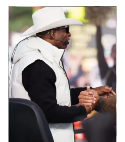 Deion Sanders College Gameday 2023 White Vest