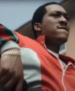 Demetrius Lil BMF S03 Orange Jacket