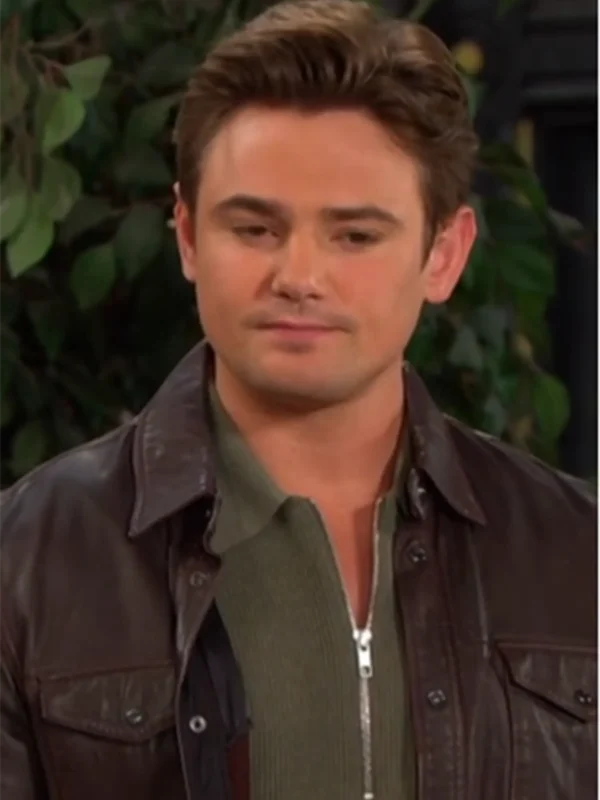 DiMera Days of Our Lives Leather Shacket