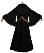 Wonder Woman 1984 Black Hooded Coat