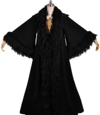 Wonder Woman 1984 Black Hooded Coat