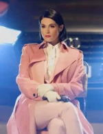 Dianne Harewood Culprits 2023 Pink Trench Coat