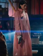 Dianne Harewood Culprits 2023 Pink Trench Coat