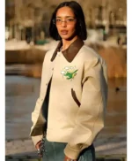 PFW Dina Ayada Leather Jacket