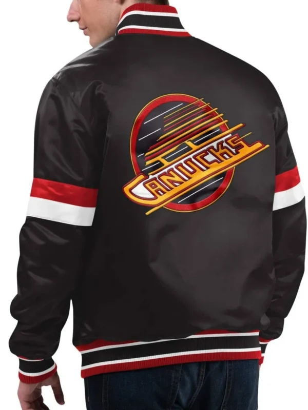 Diveplay Vancouver Canucks Black Jacket