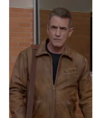 Dom Pascal Chicago Fire S13 Brown Leather Jacket
