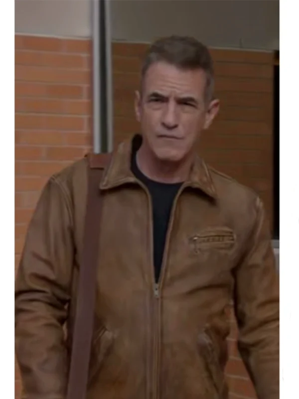 Dom Pascal Chicago Fire S13 Brown Leather Jacket
