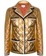 The Traitors S04 Dorinda Medley Golden Jacket