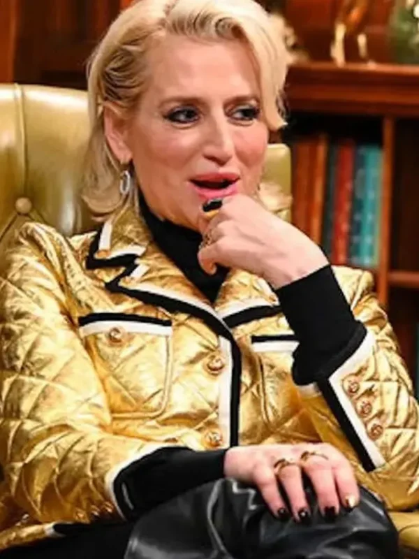 The Traitors S04 Dorinda Medley Golden Jacket