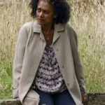 Doris Mathis Criminal Record White Cotton Coat