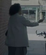 Doris Mathis Criminal Record White Cotton Coat
