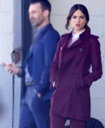 Eiza Gonzalez Baby Driver Darling Coat