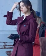 Eiza Gonzalez Baby Driver Darling Coat