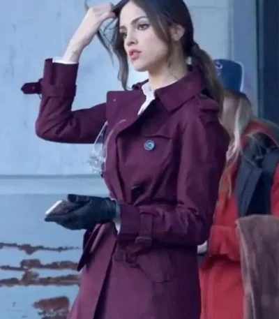 Eiza Gonzalez Baby Driver Darling Coat