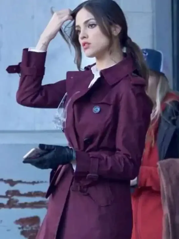 Eiza Gonzalez Baby Driver Darling Coat
