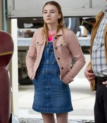 Ellie A Lifelong Love 2023 Pink Denim Jacket