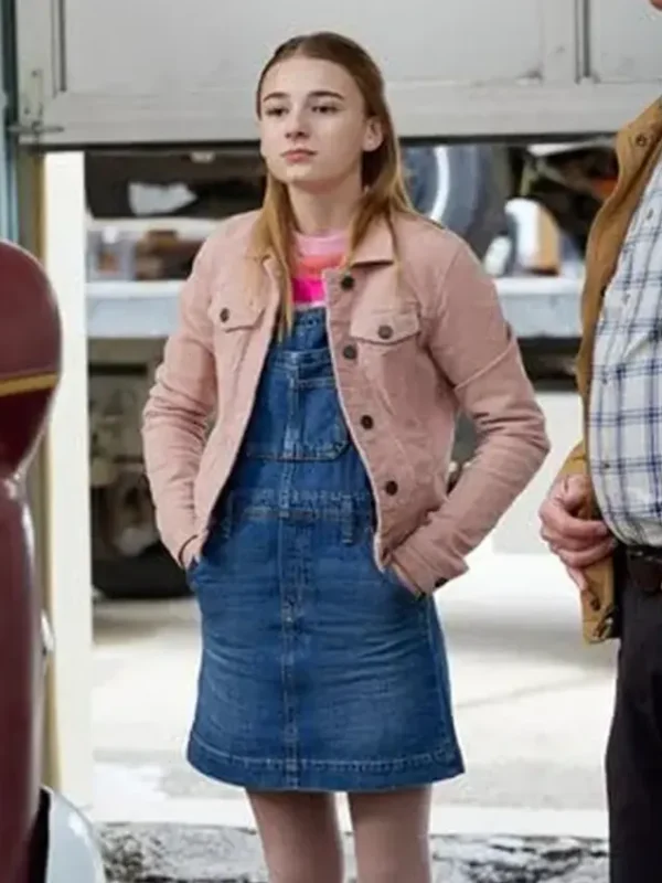 Ellie A Lifelong Love 2023 Pink Denim Jacket