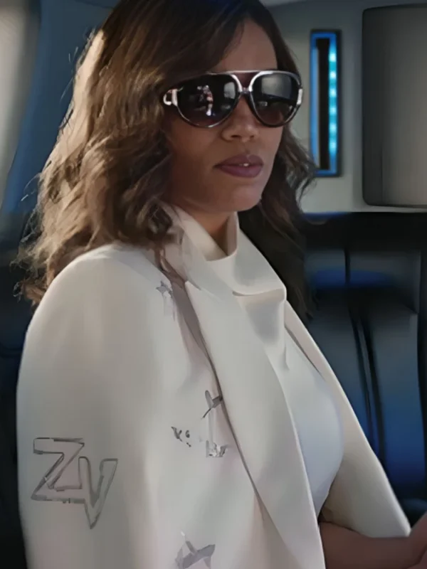 Elsbeth 2024 Ciara Renée White Embellished Blazer