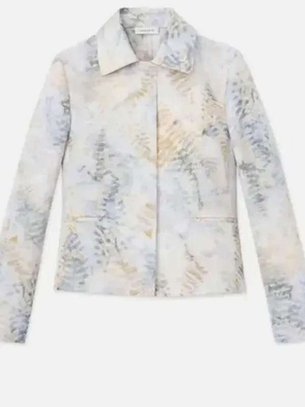 Elsbeth 2024 Poppy Hayes White Printed Jacket