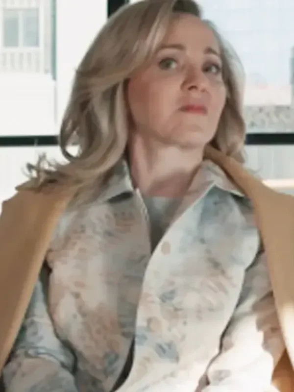 Elsbeth 2024 Poppy Hayes White Printed Jacket