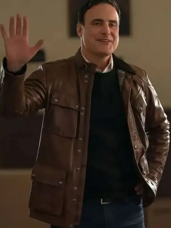 Elsbeth Jack Wilson Brown Leather Jacket