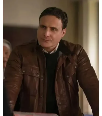 Elsbeth Jack Wilson Brown Leather Jacket