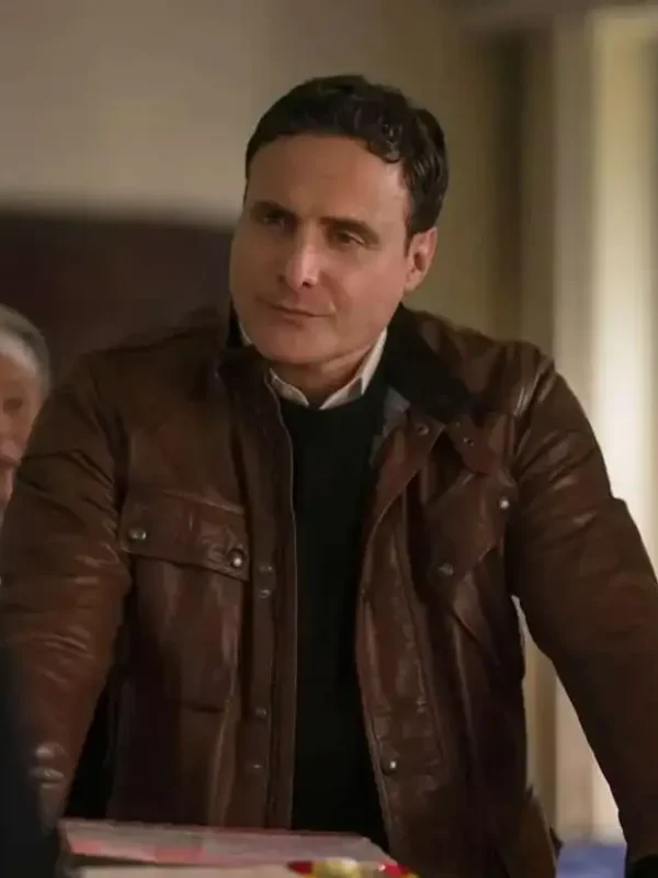 Elsbeth Jack Wilson Brown Leather Jacket