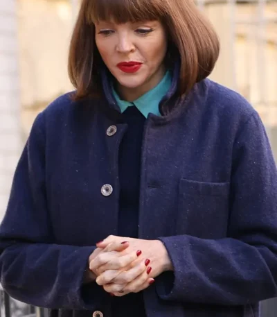 Elsbeth Madison Fortune Blue Wool Jacket