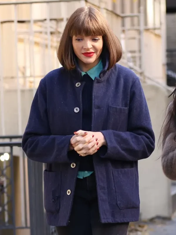 Elsbeth Madison Fortune Blue Wool Jacket