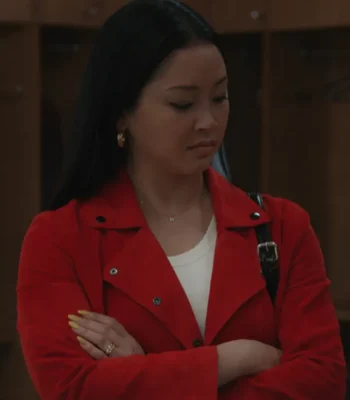 Elsbeth Peyton Ramsey Red Jacket