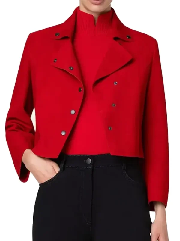 Elsbeth Peyton Ramsey Red Jacket
