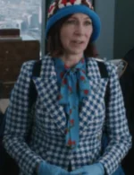 Elsbeth S02 Carrie Preston Blue Houndstooth Blazer