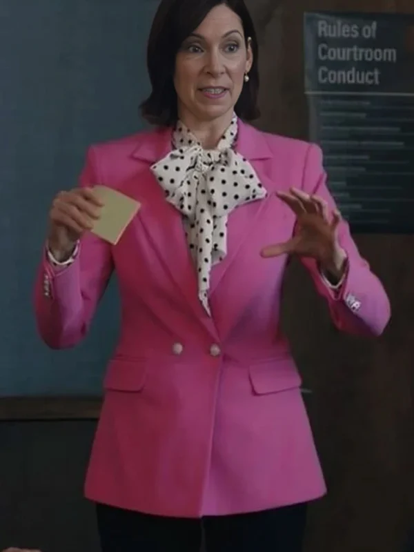 Elsbeth S02 Carrie Preston Pink Blazer