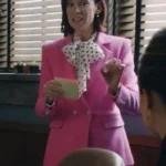 Elsbeth S02 Carrie Preston Pink Blazer