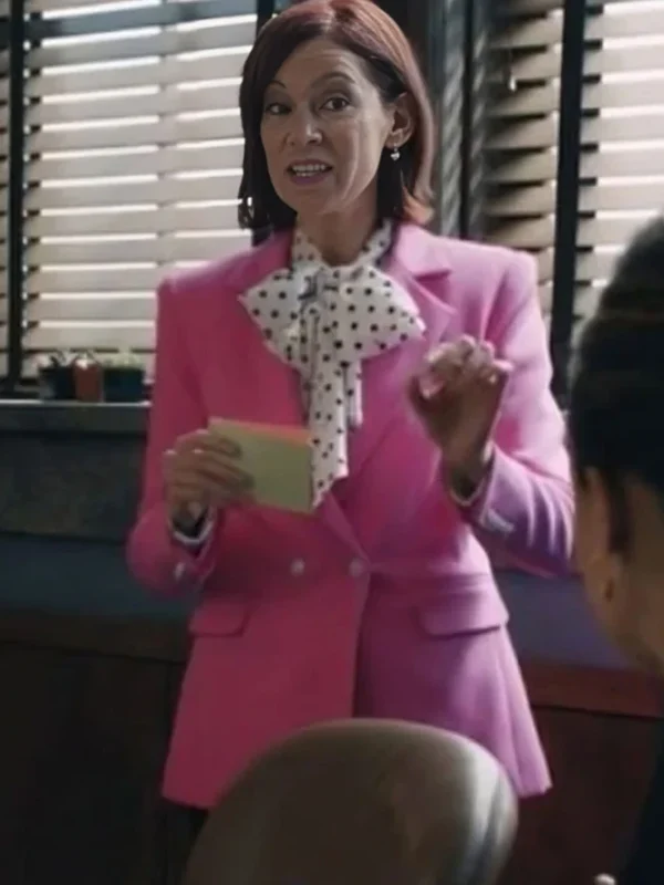 Elsbeth S02 Carrie Preston Pink Blazer