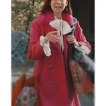 Elsbeth S02 Carrie Preston Pink Fur Coat