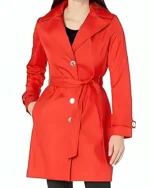 Elsbeth S02 Carrie Preston Red Wool Coat