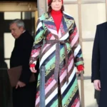 Elsbeth S02 Carrie Preston Snakeskin Coat