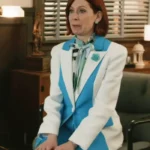 Elsbeth S03 Carrie Preston Blue and White Blazer