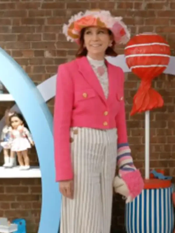 Elsbeth S03 Carrie Preston Cropped Pink Jacket