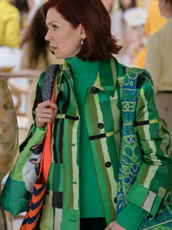 Elsbeth S03 Carrie Preston Green Coat